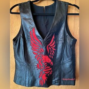 Harley-Davidson leather and suede Vest